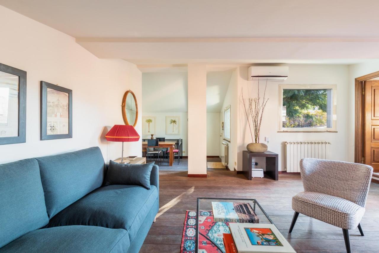 Bright And Comfy Terraced Apartment In Trastevere Roma Dış mekan fotoğraf